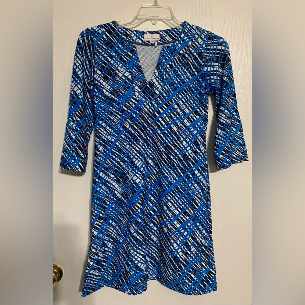 Judy Connally Abstract Print Tunic Dress - Picture 1 of 4